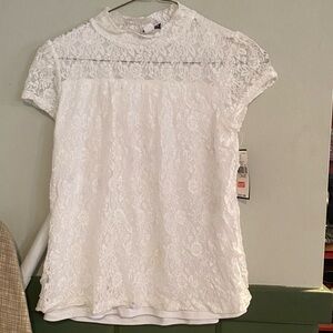 NWT Kids byer girl top size L
